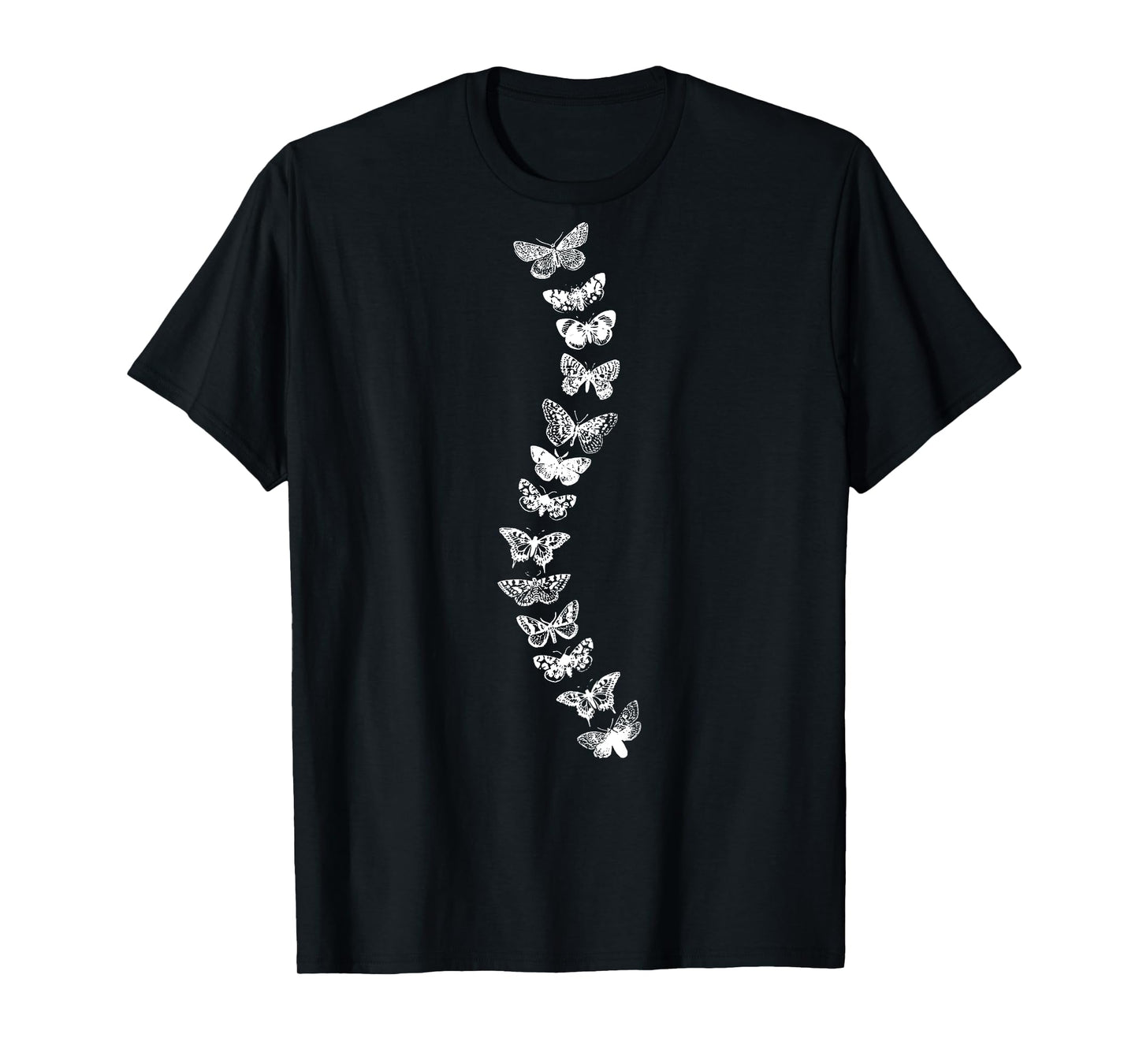 Chiropractor Butterfly Spine Skeleton Bones Spinal Anatomy T-Shirt