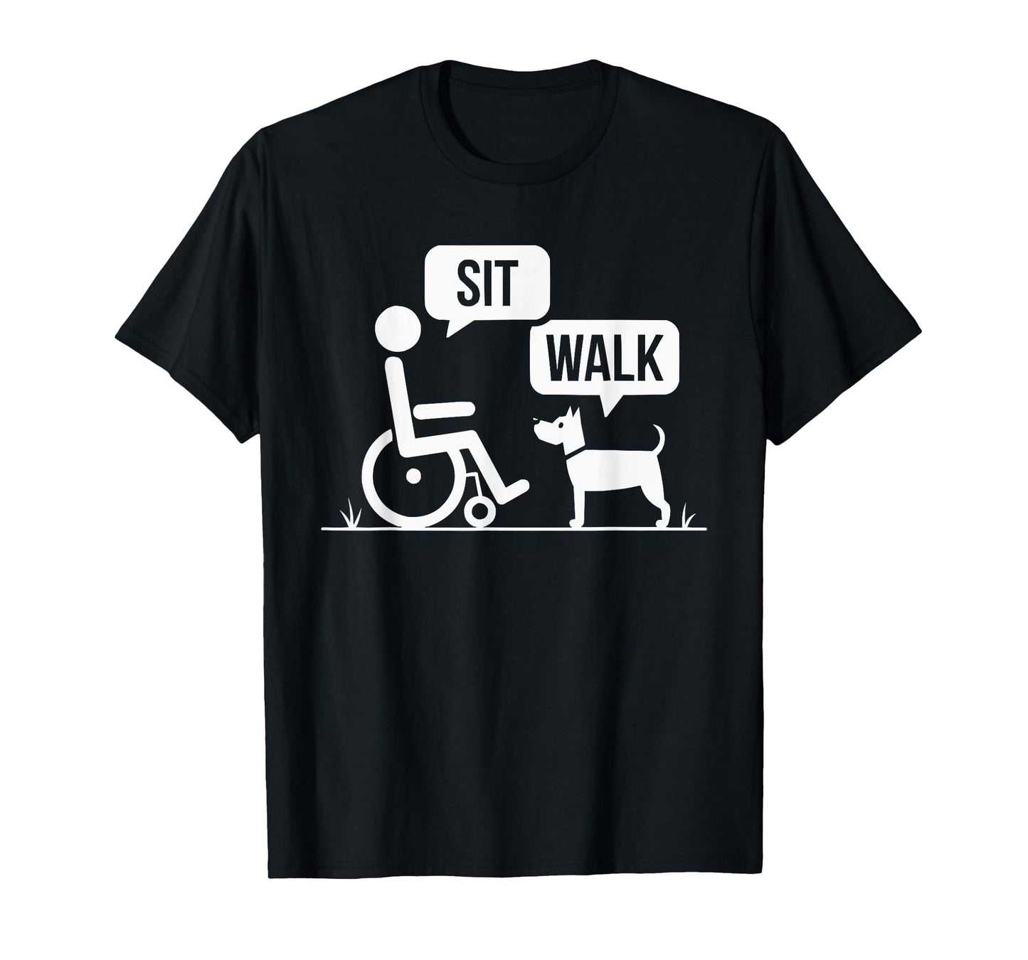 Wheelchair User Paraplegic Disabled Disability Handicap T-Shirt