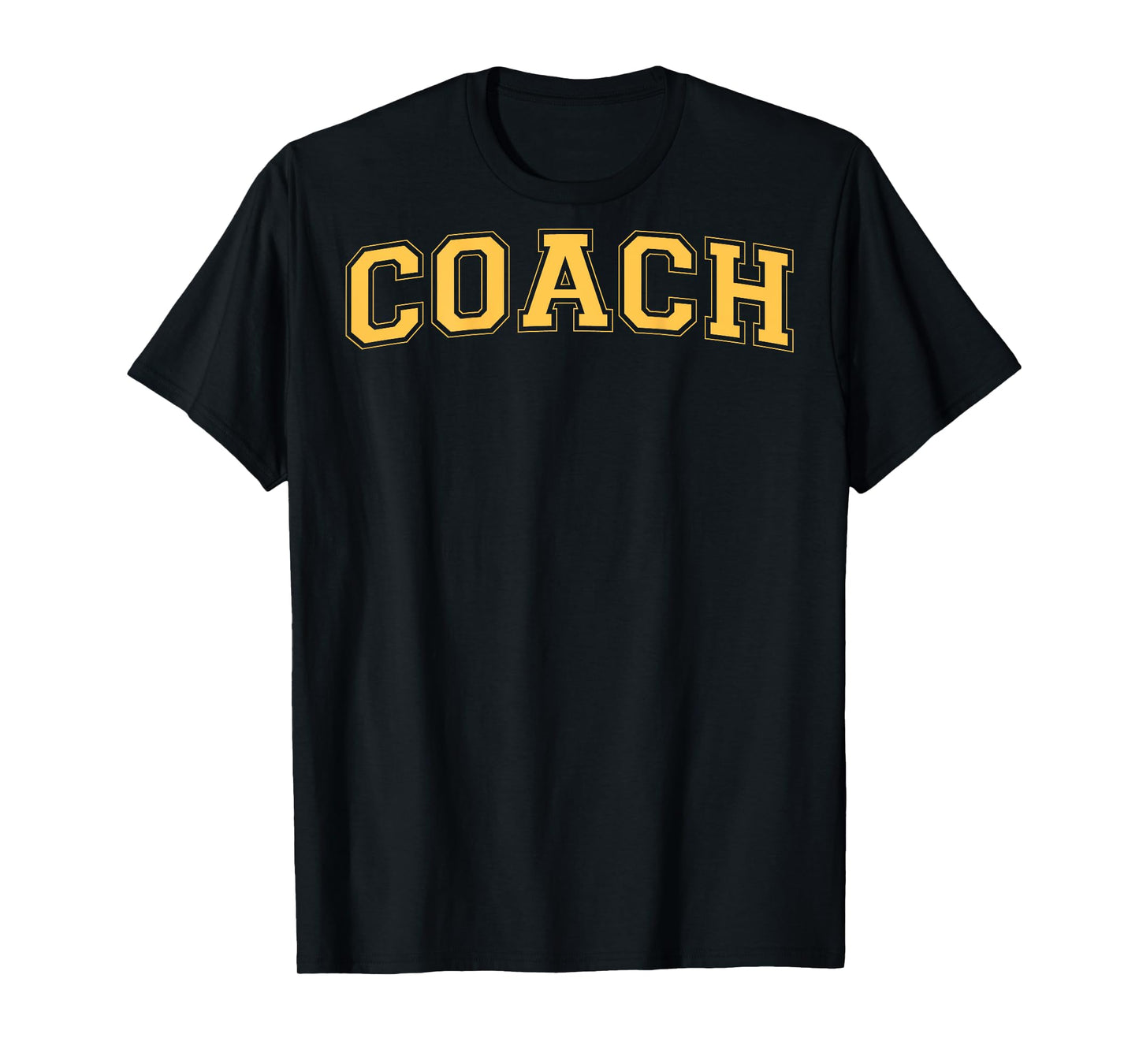 Coach Sports Trainer Vintage Yellow on the back T-Shirt