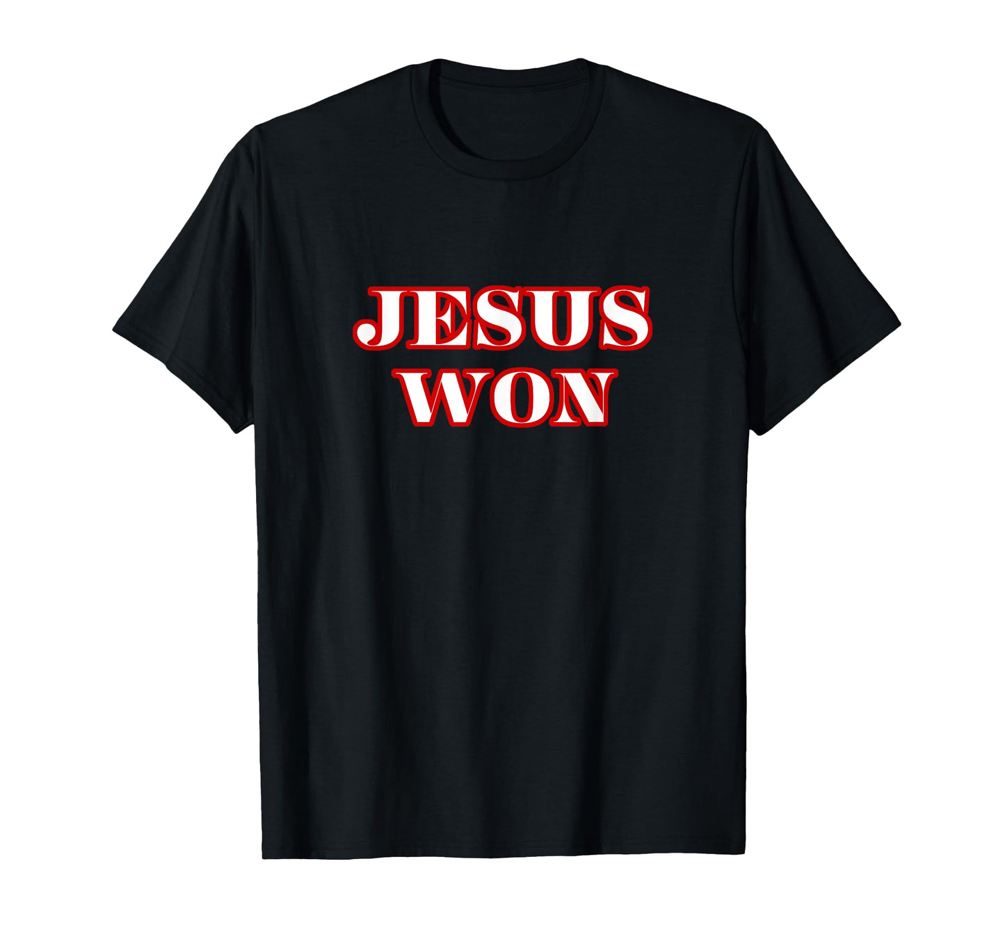 Texas Jesus Won Baseball T-Shirt
