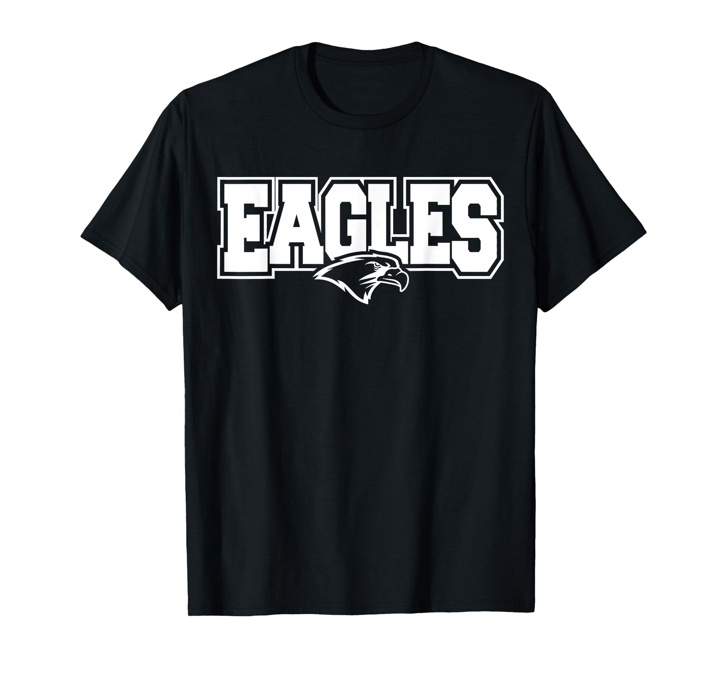 Vintage Eagles High School Go Eagles Coquette Bow T-Shirt