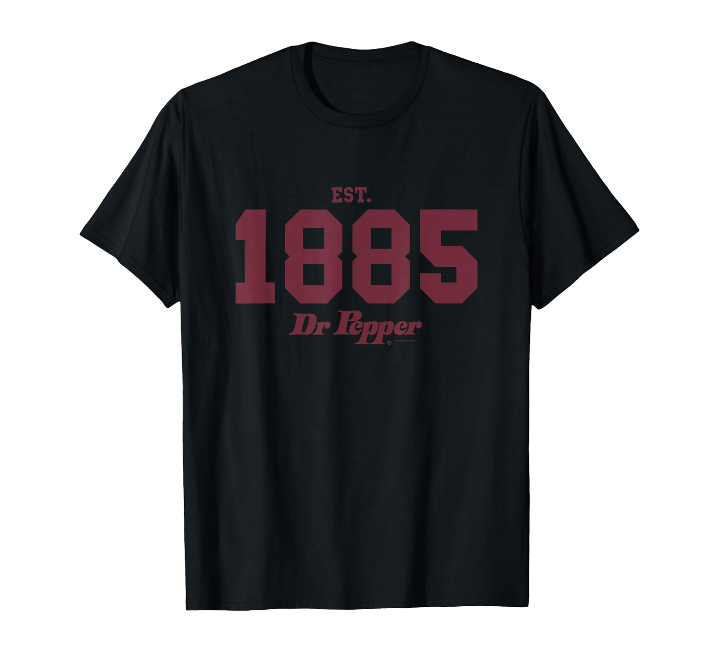 Dr. Pepper Collegiate Style Est. 1885 Vintage Soda Pop T-Shirt
