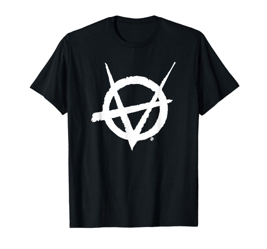 World of Darkness Vampire: The Masquerade Brujah Icon Black Unisex-Adult T-Shirt