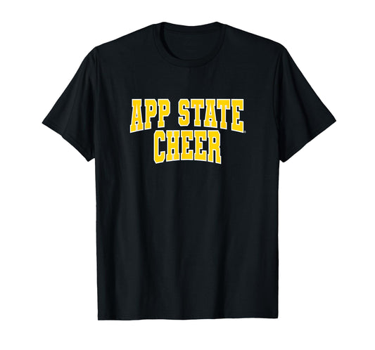 Appalachian State Cheer Mountaineers Apparel Sports Fan T-Shirt