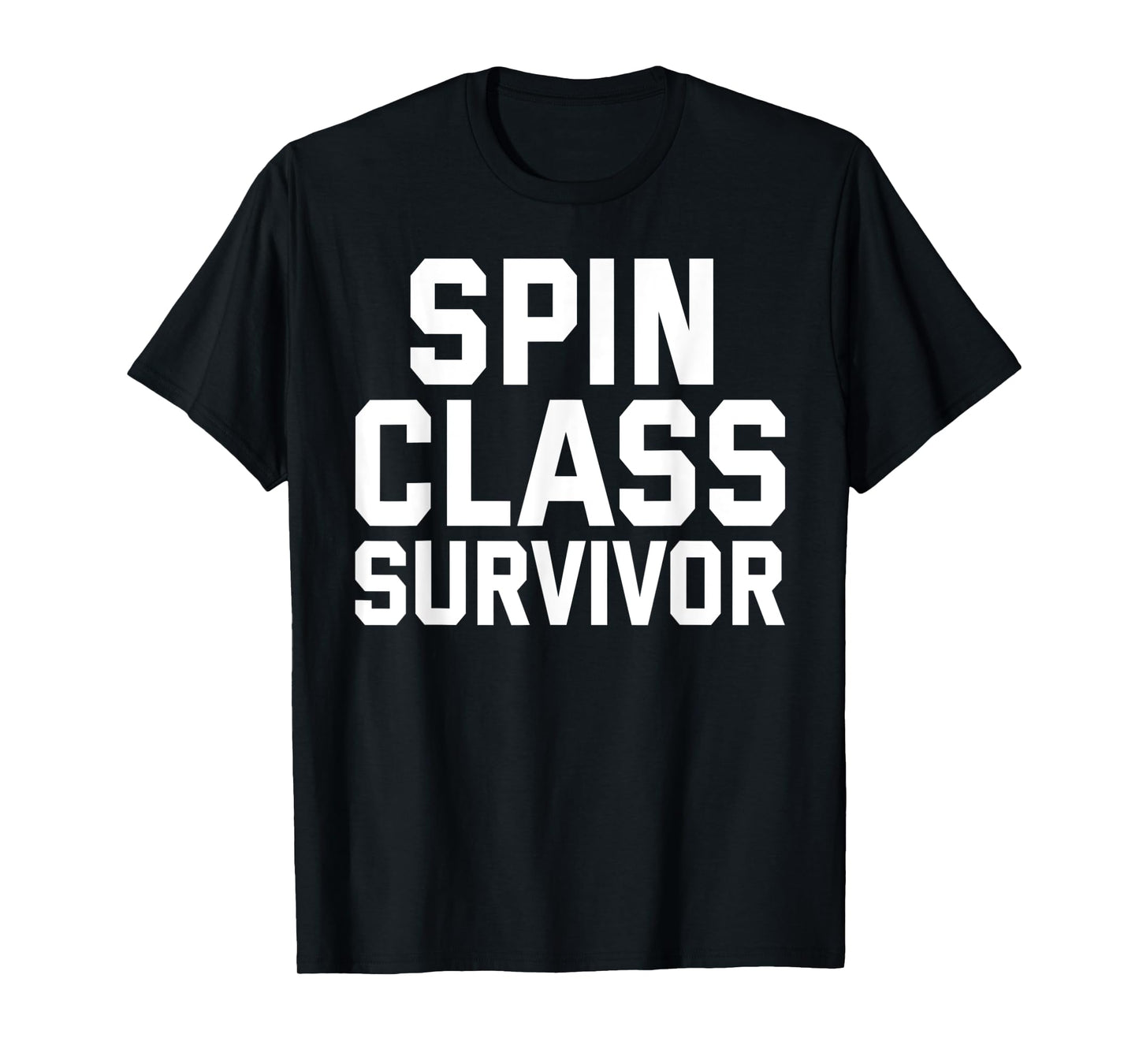 Spin Class Survivor Funny Spinning Spin Class Workout Gift T-Shirt