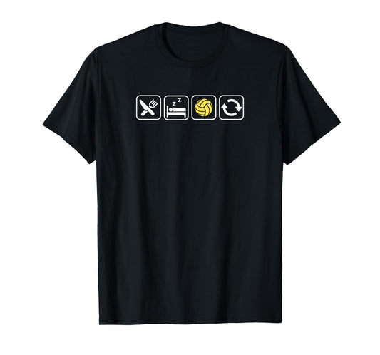 Eat Sleep Volleyball Repeat for Volleyball Lovers T-Shirt