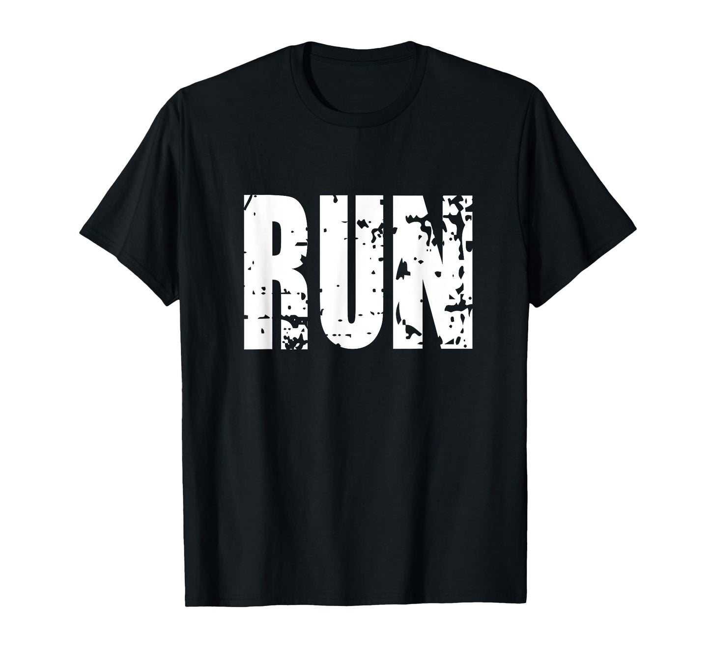 Run Tee Motivational Shirt for Men Retro Feel Runner TShirt T-Shirt