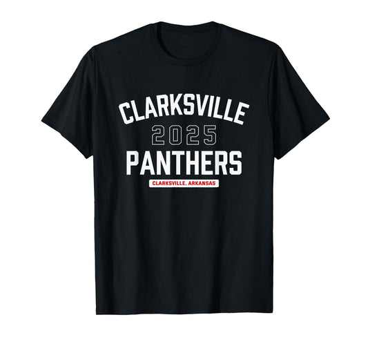 Clarksville Panthers Clarksville, Arkansas 2025 T-Shirt