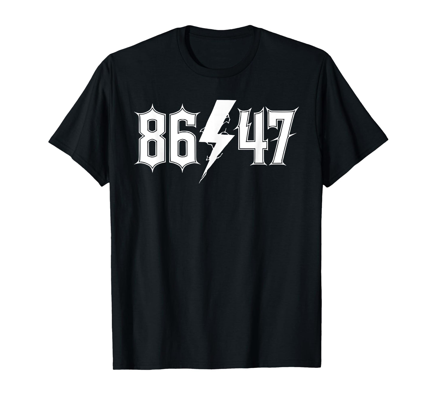 Sarcastic 8647 Vintage 80s Style 86 47 Rock Music 8647 T-Shirt