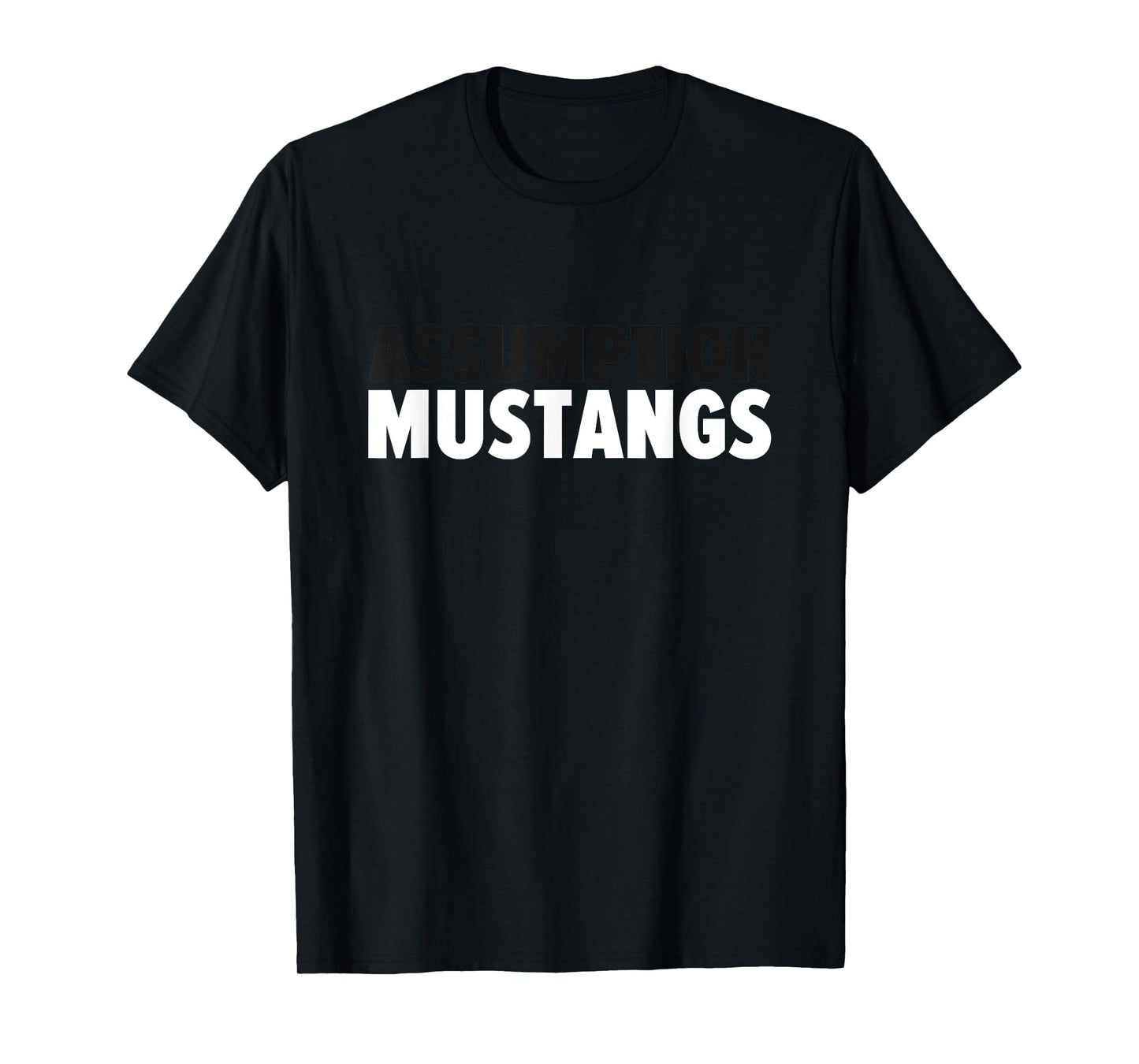 Assumption Mustangs Bold T-Shirt