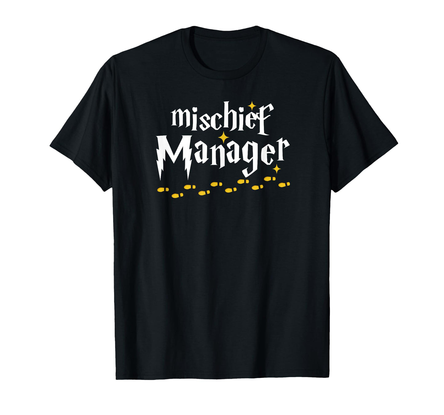 Mischief Manager Funny Teacher Life Mom Dad Retro Vintage T-Shirt