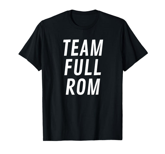 Fitness Bodybuilding Gym Team Full Rom T-Shirt