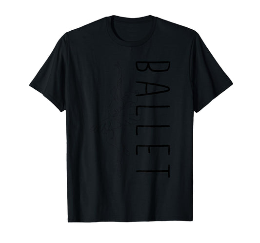 Funny Ballet Dance Danseuse Ballerina En Pointe Shoe Lovers T-Shirt
