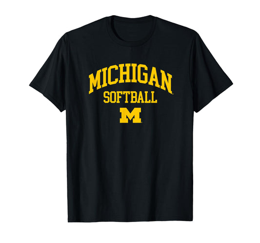 University of Michigan Wolverines Softball T-Shirt