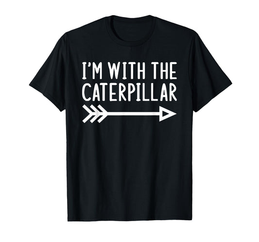 I'm With The Caterpillar Funny Matching Halloween Costume T-Shirt