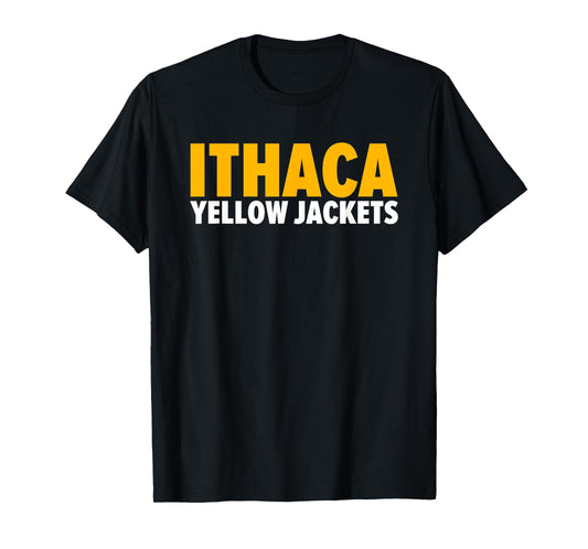 Ithaca Yellow Jackets Bold T-Shirt