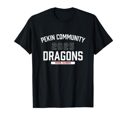Pekin Community Dragons Pekin, Illinois 2025 T-Shirt