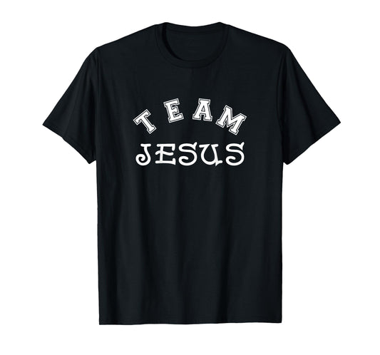 Team Jesus Back Print T-Shirt