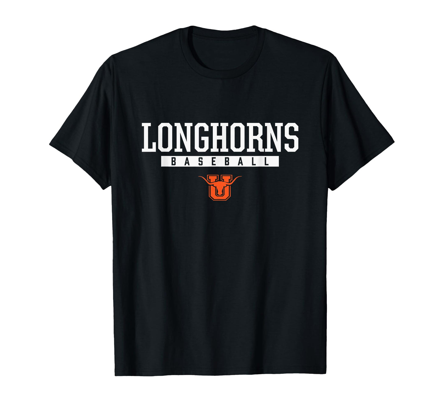 United Longhorns Logo Baseball HS T-Shirt