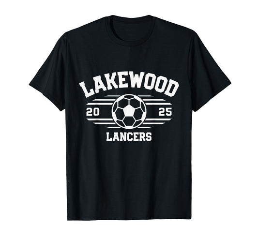 Lakewood Lancers Soccer Ball 2025 T-Shirt