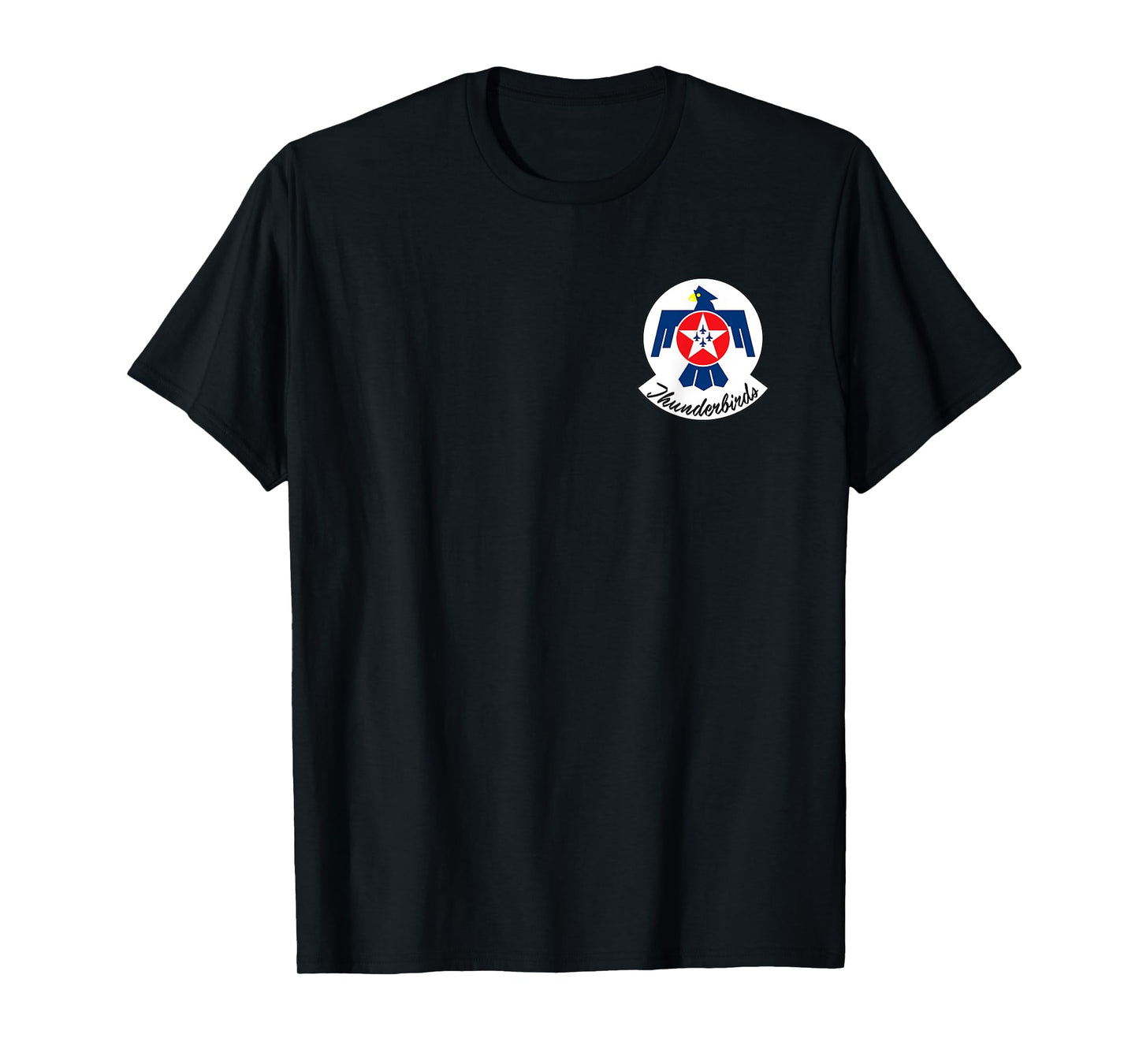 USAF Thunderbirds F16 57th Wing Vintage Airshow Gift (Back) T-Shirt
