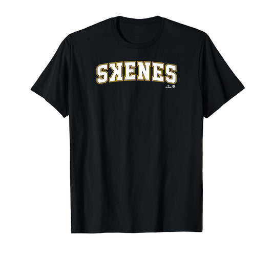 Paul Skenes: Jersey Front & Back #30 - Pittsburgh Baseball T-Shirt