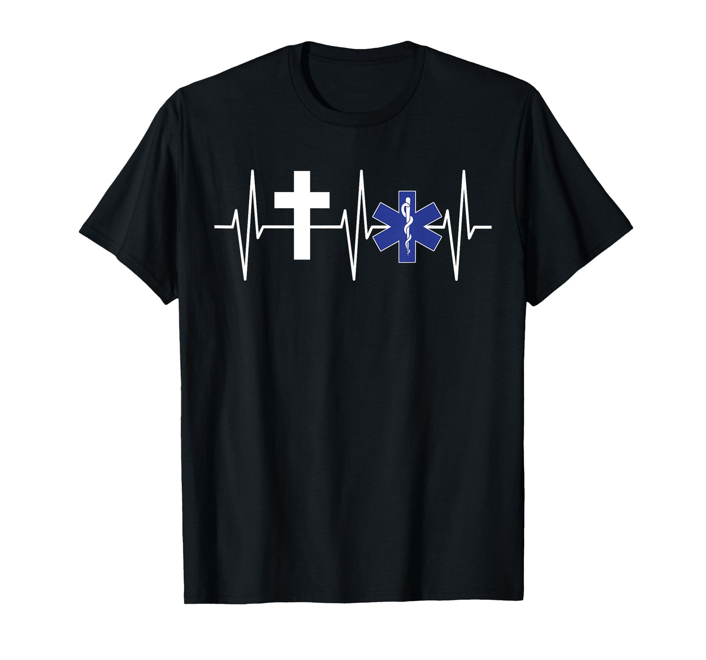 Christian EMT Shirt Religious EMS Paramedic Jesus EMT T-Shirt
