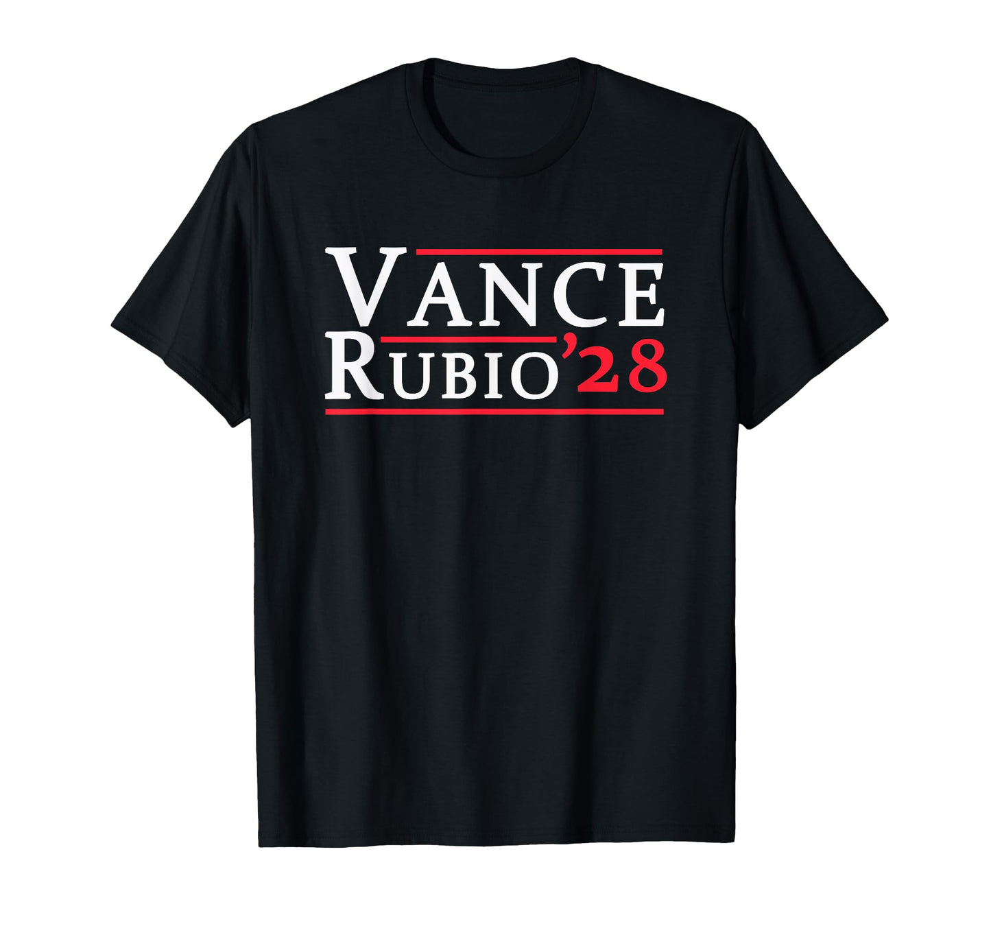 Vance Rubio 2028 President JD Vance 2028 Marco Rubio 2028 T-Shirt