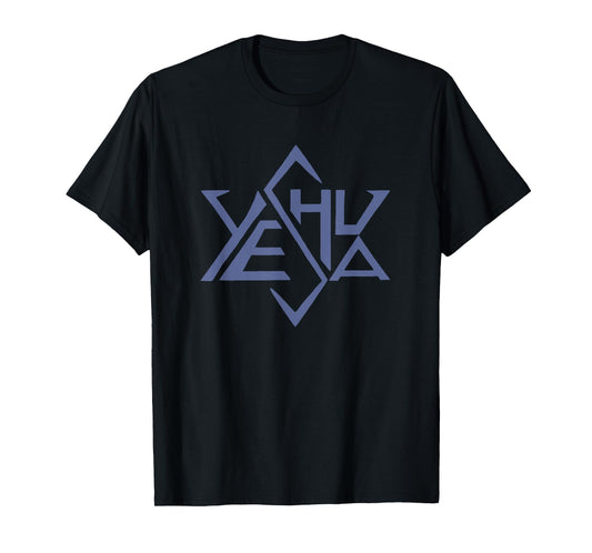 Yeshua Jesus Christ Super Star of David T Shirt T-Shirt