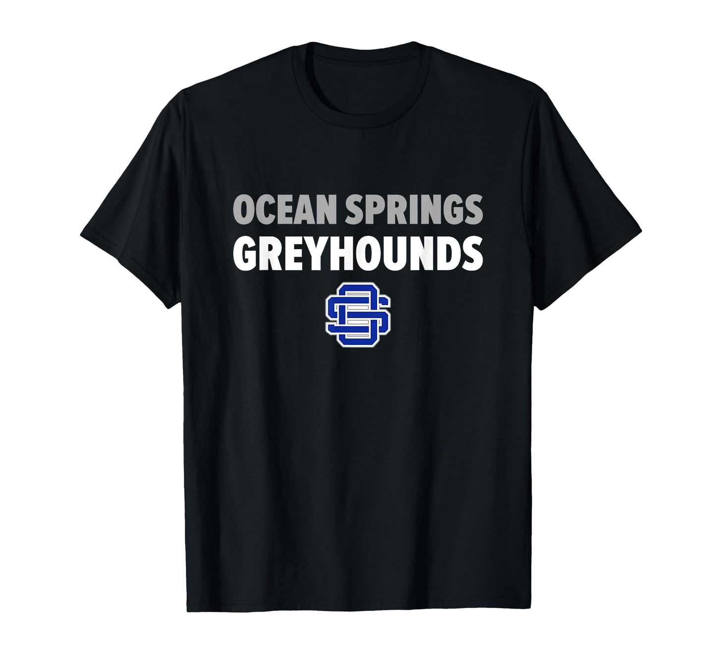 Ocean Springs Greyhounds Logo Bold HS T-Shirt