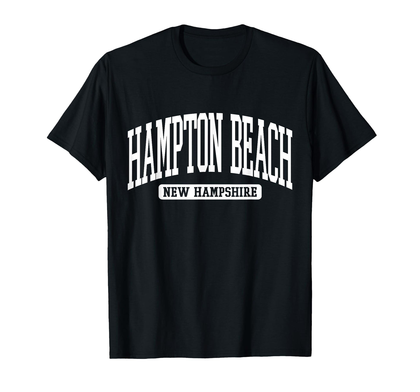 Hampton Beach New Hampshire Souvenir Vintage, Minimalist T-Shirt