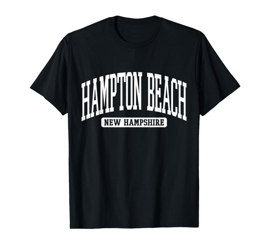 Hampton Beach New Hampshire Souvenir Vintage, Minimalist T-Shirt