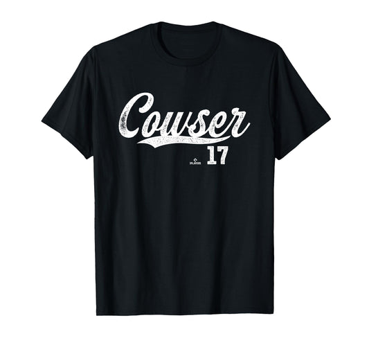 Distressed Swoosh Colton Cowser Baltimore Baseball MLBPA T-Shirt