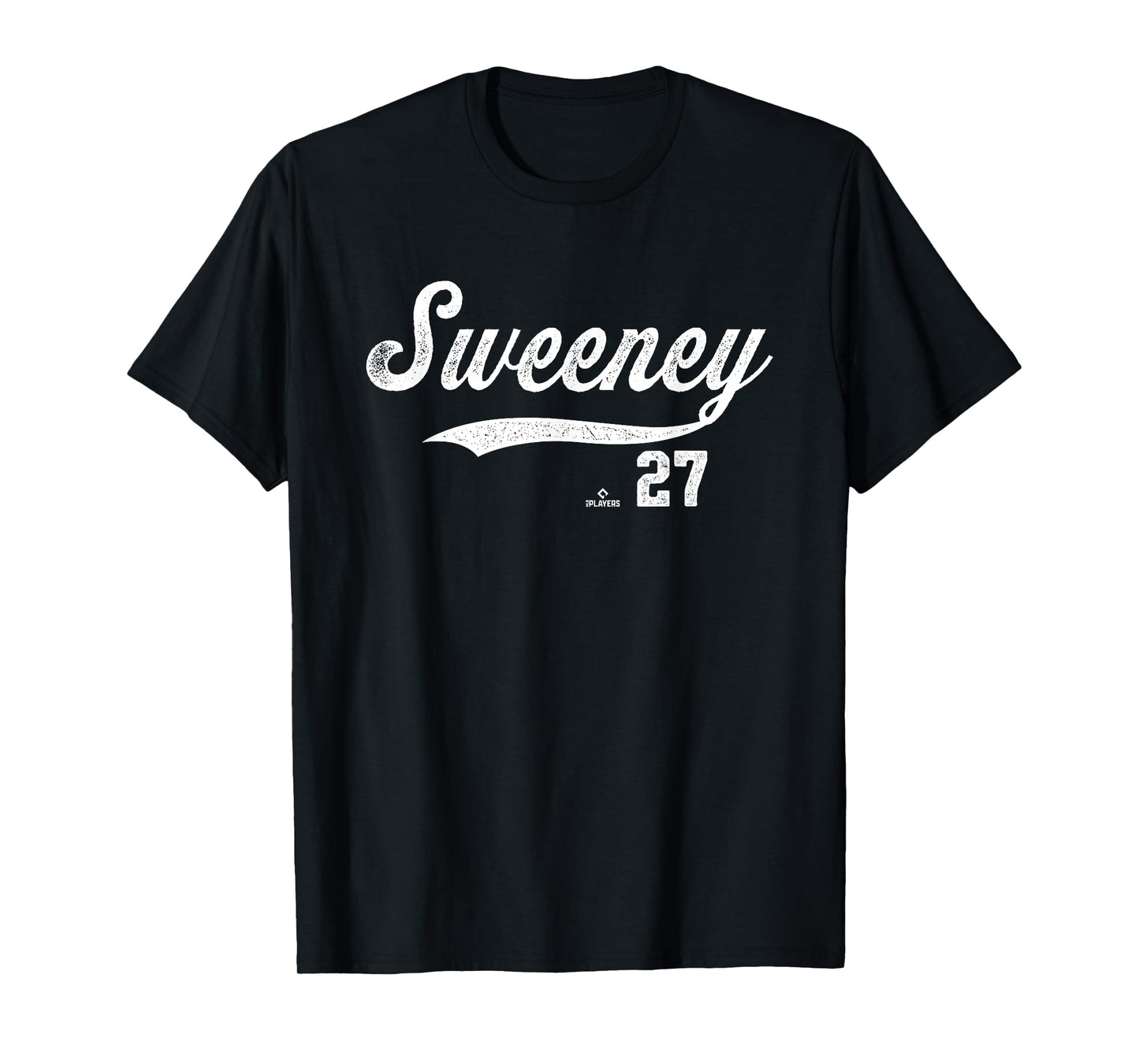 Distressed Swoosh Trey Sweeney Detroit Baseball MLBPA T-Shirt