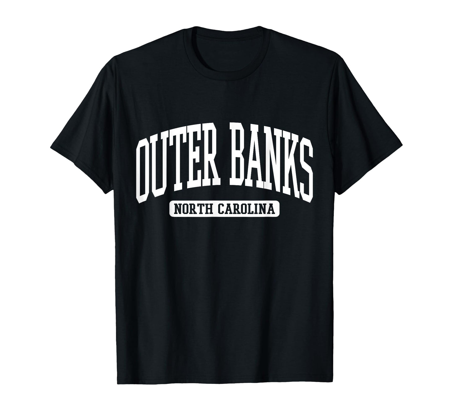 Outer Banks North Carolina Souvenir Beach, Retro, Vintage T-Shirt