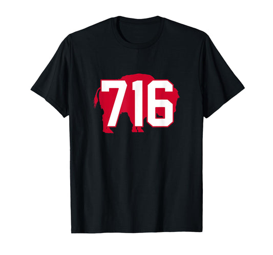 716 Area Code Buffalo New York BFLO WNY T-Shirt