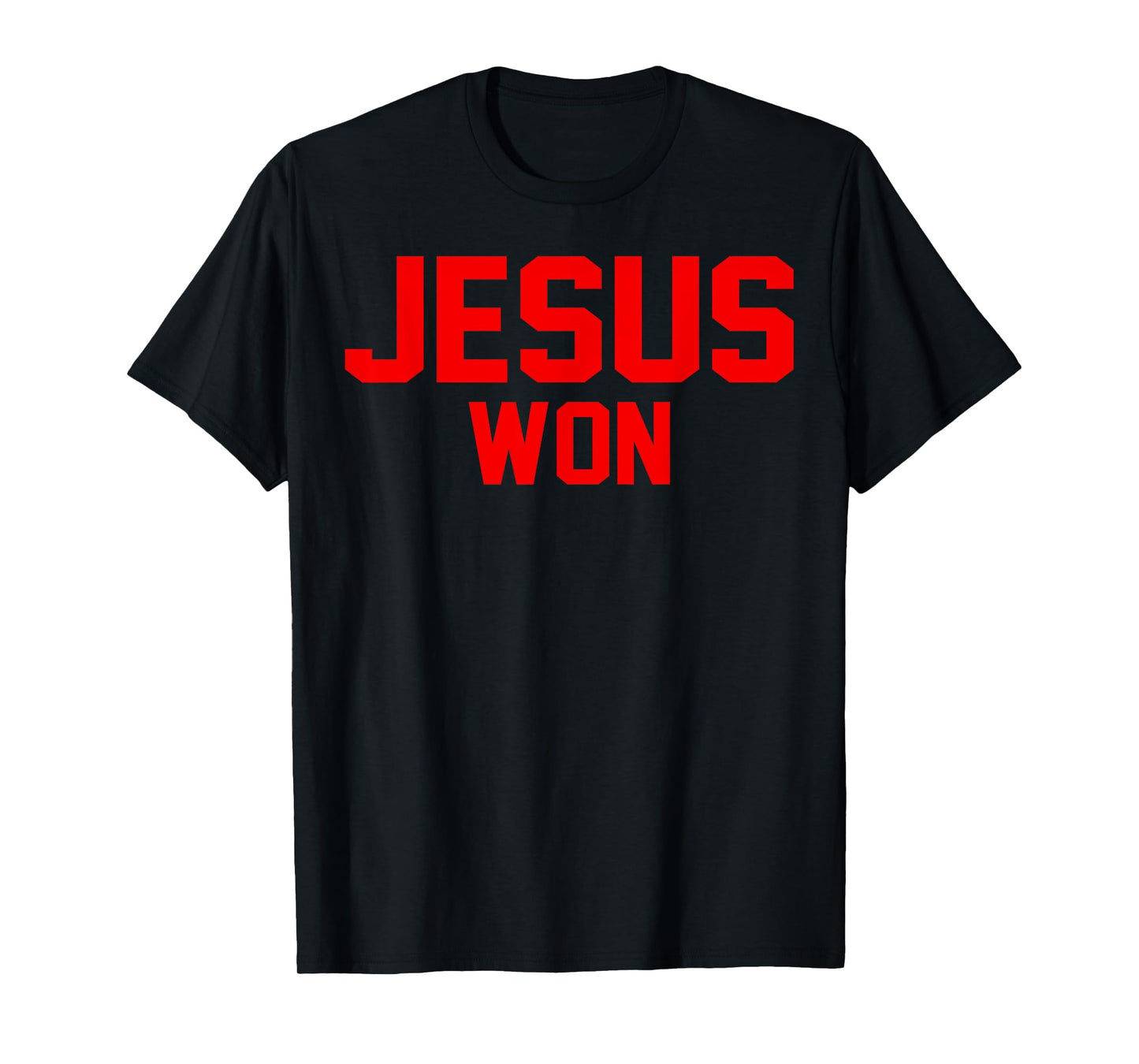 Jesus Won Ohio Pride Vintage Christian Jesus Won Front&Back T-Shirt