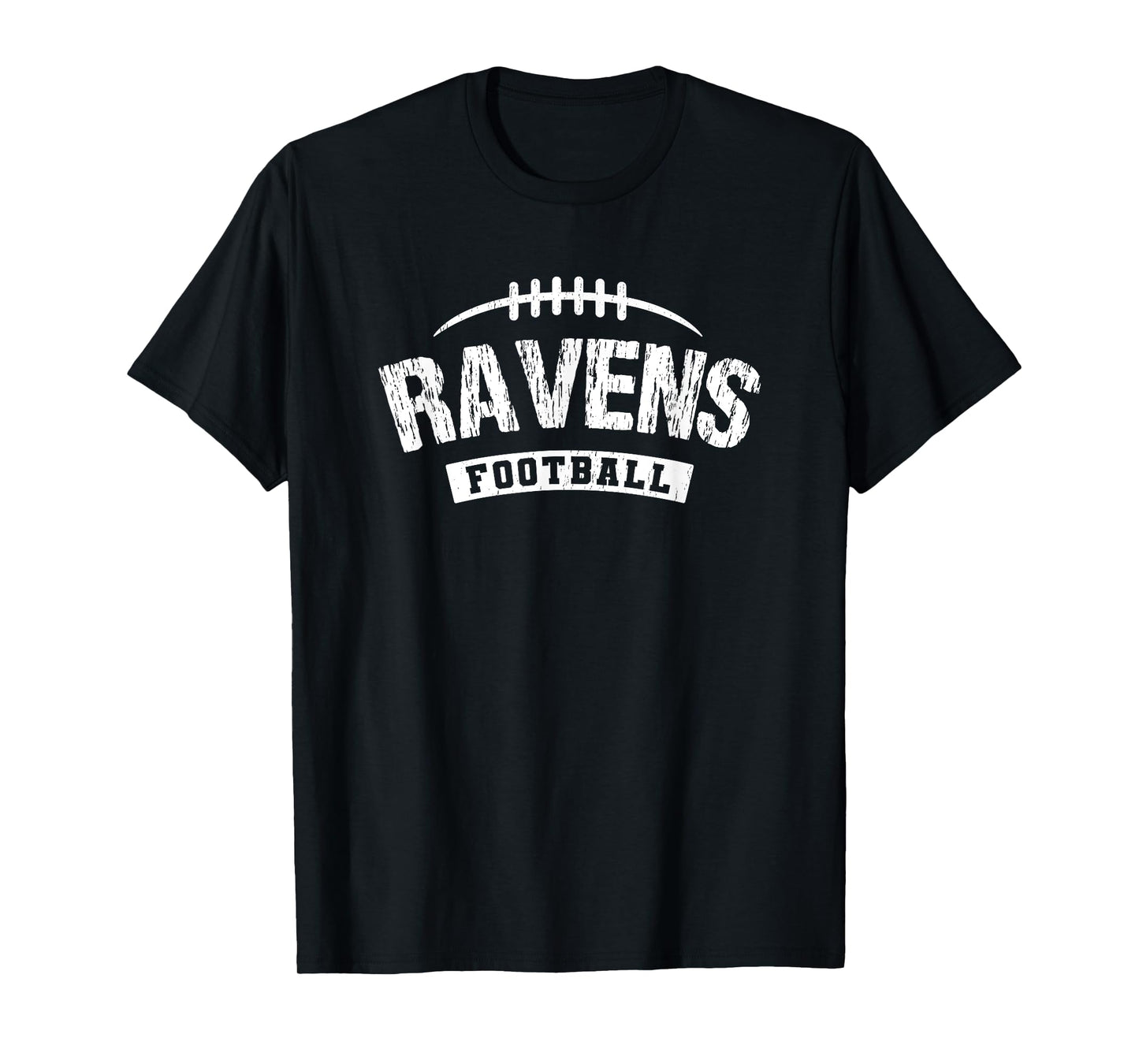 Ravens South Football Distressed HS T-Shirt
