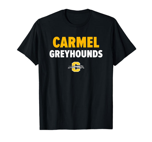 Carmel Greyhounds Logo Bold HS T-Shirt