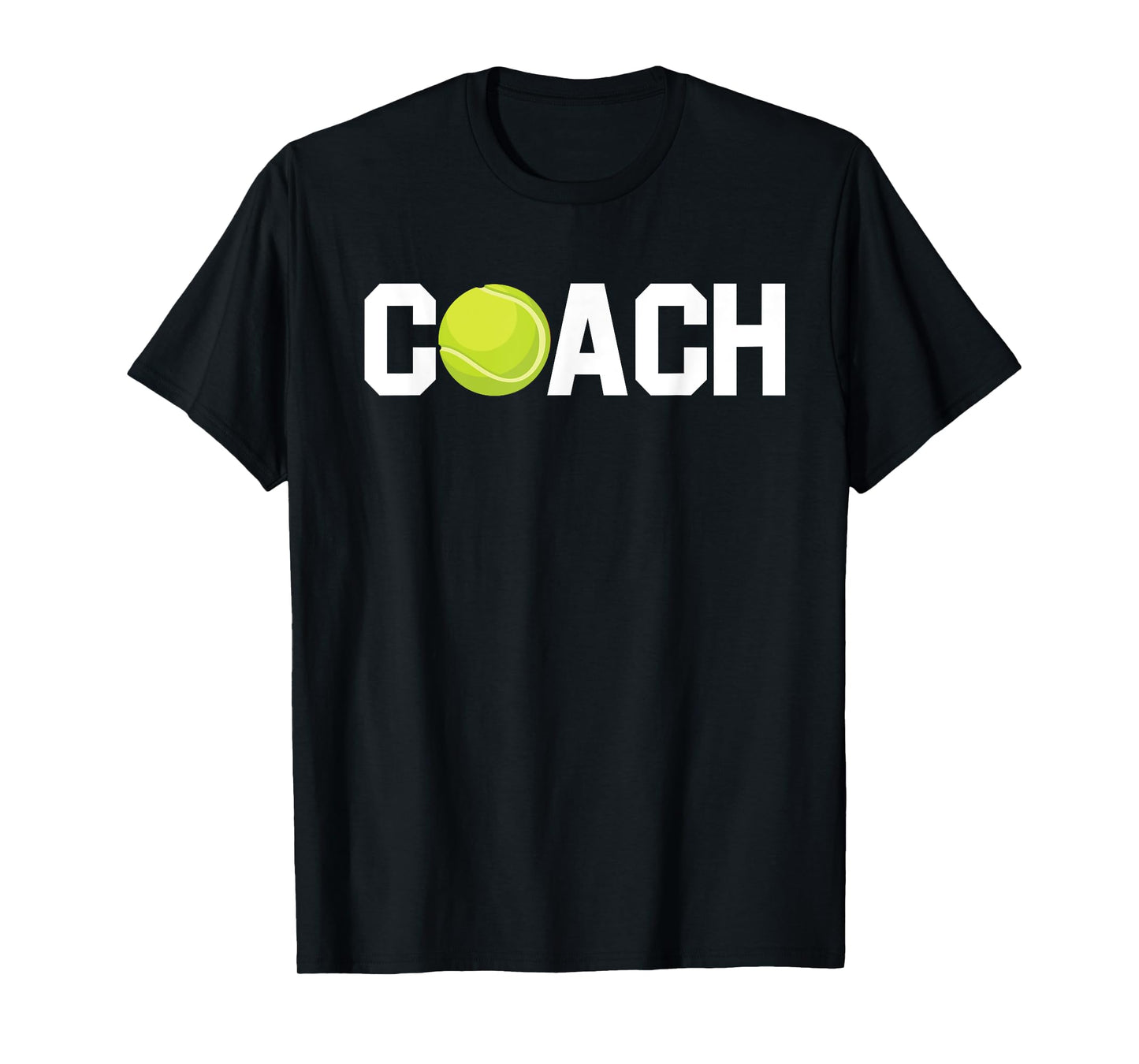 Cool Tennis Coach Funny Trainer Racket Lawn Game Enthusiast T-Shirt