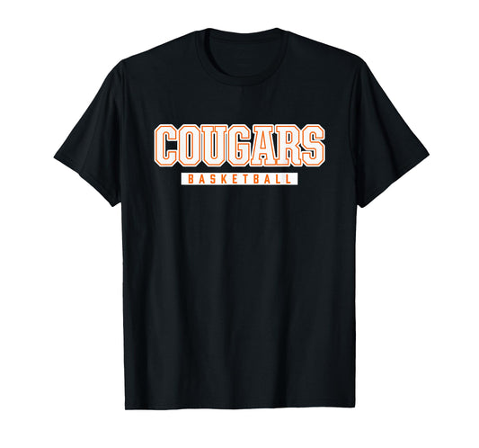 Cougars Basketball Northside High School T-Shirt