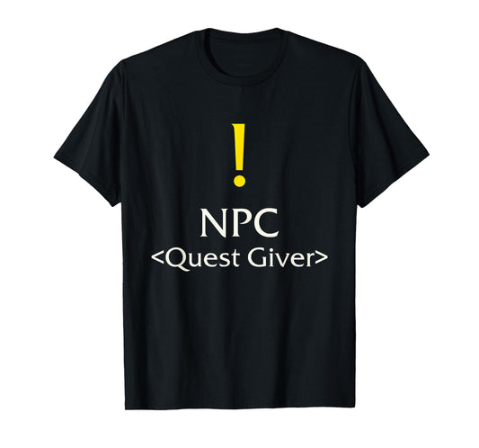 RPG LARP Gamer Quest NPC T-Shirt