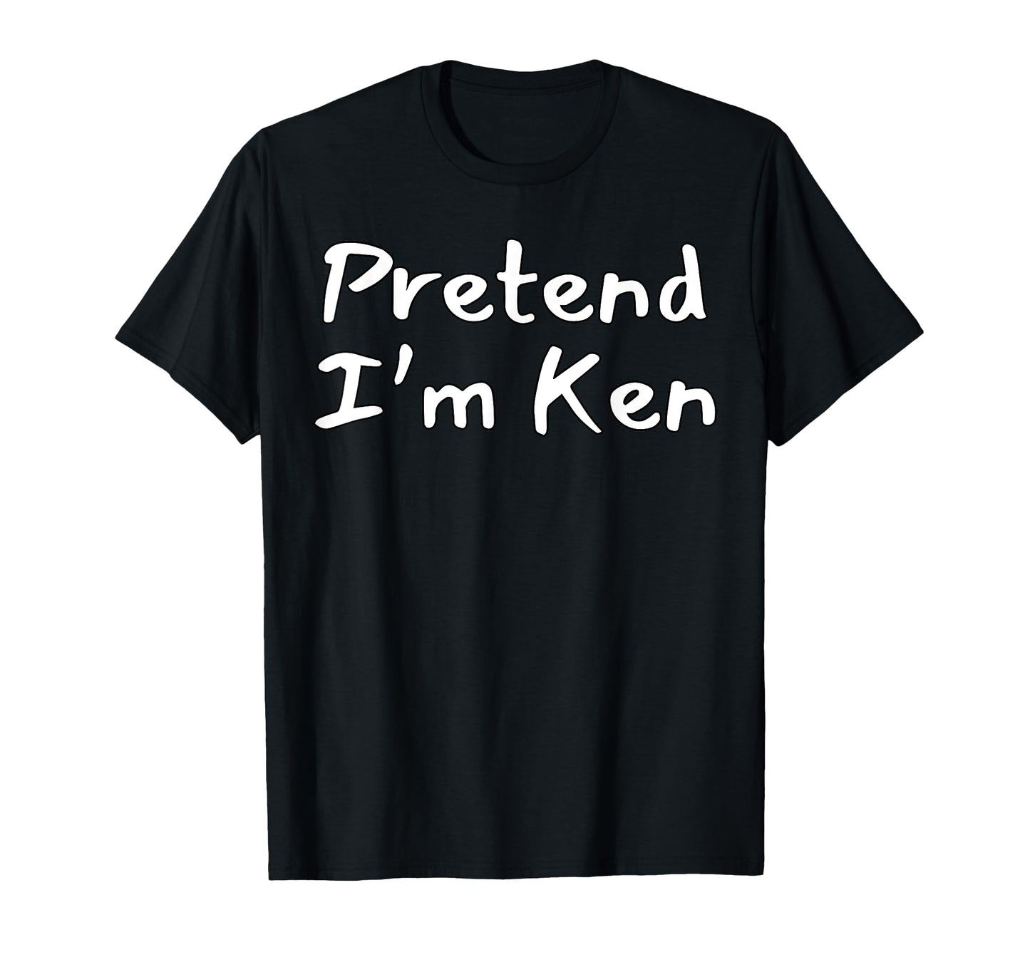 Pretend Ken Funny Halloween Costume Idea T-Shirt
