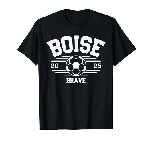 Boise Brave Soccer Ball 2025 T-Shirt