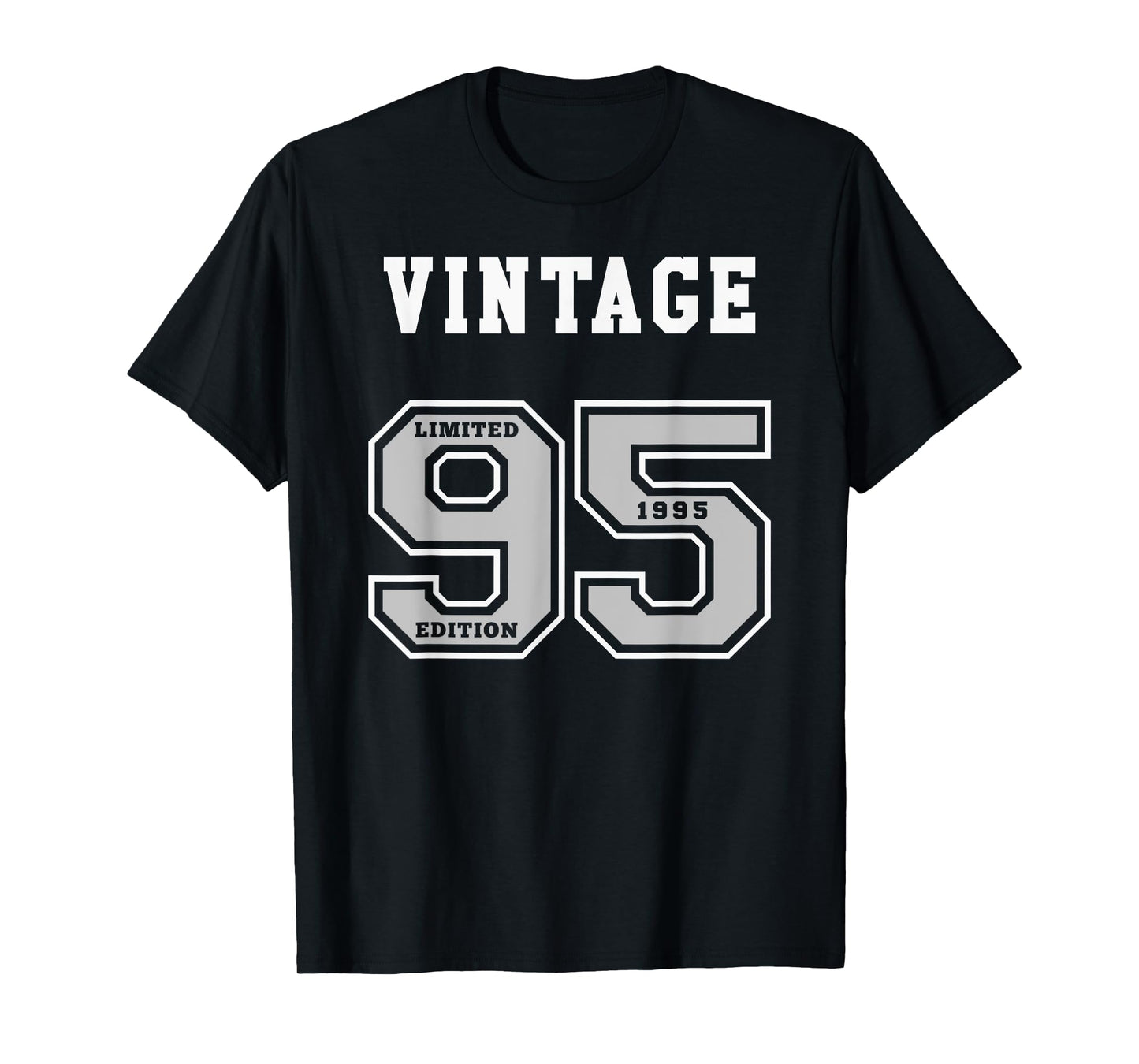1995 BIRTHDAY JERSEY - VINTAGE 95 - GRAY CLASSIC 1995 GIFT T-Shirt