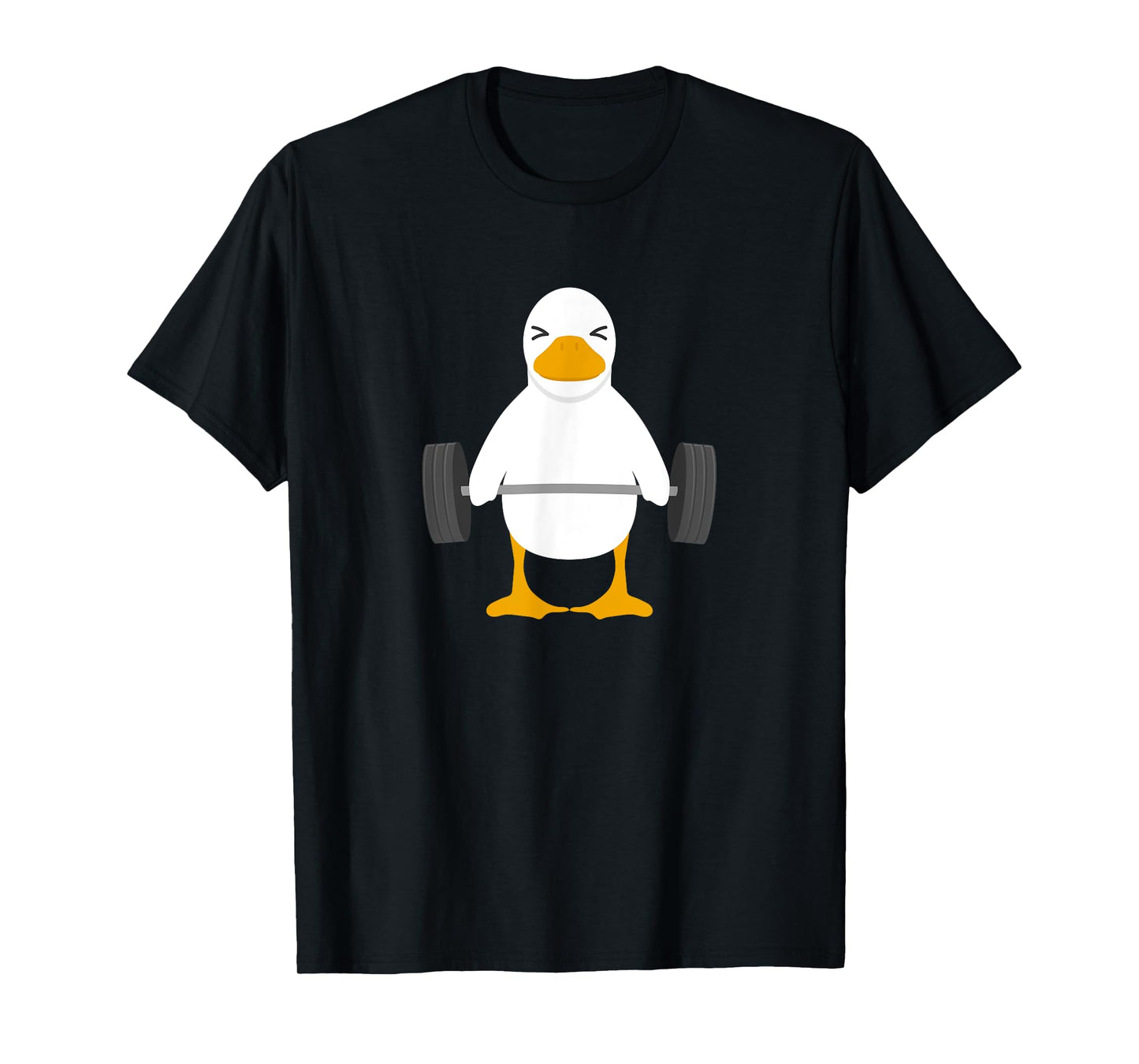 Duck Deadlift Design - Weight Lifting Gym Workout T-Shirt