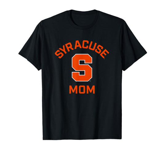 Syracuse University Orange Arched Mom T-Shirt
