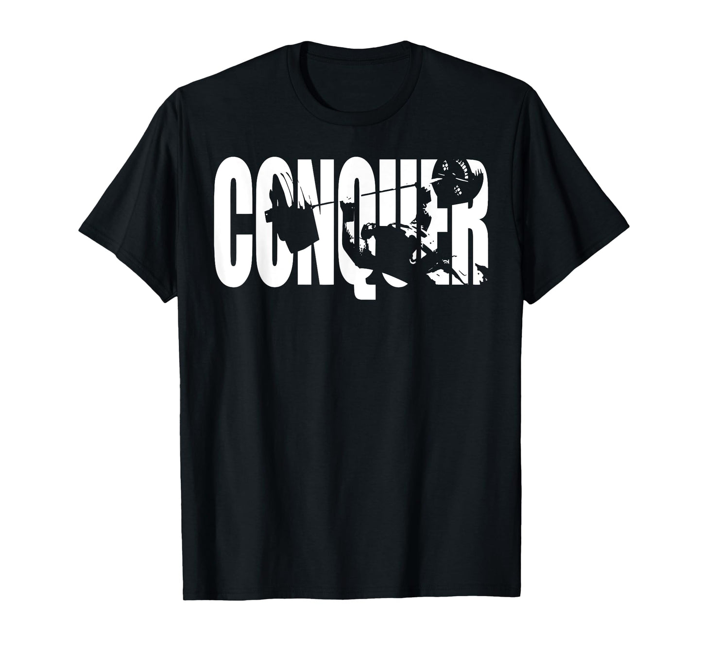 CONQUER - Bench Press T-Shirt T-Shirt