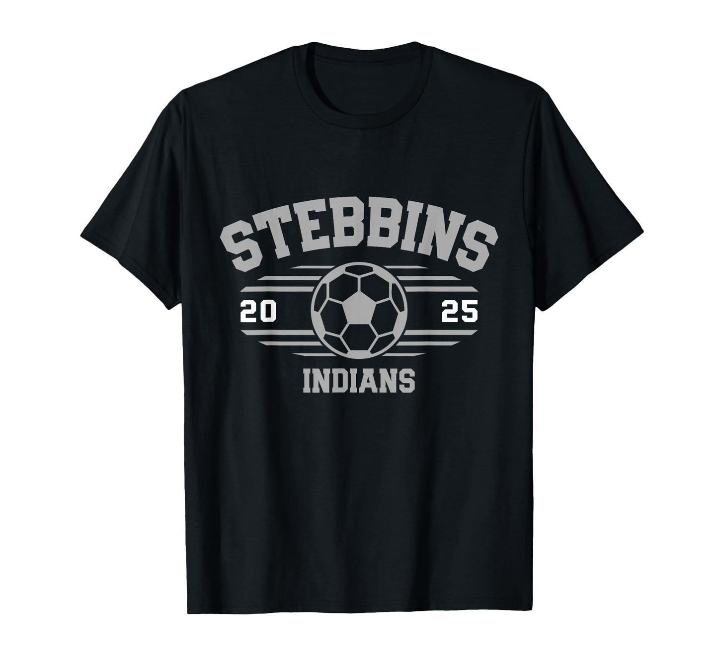 Stebbins Indians Soccer Ball 2025 T-Shirt