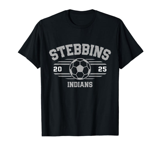 Stebbins Indians Soccer Ball 2025 T-Shirt
